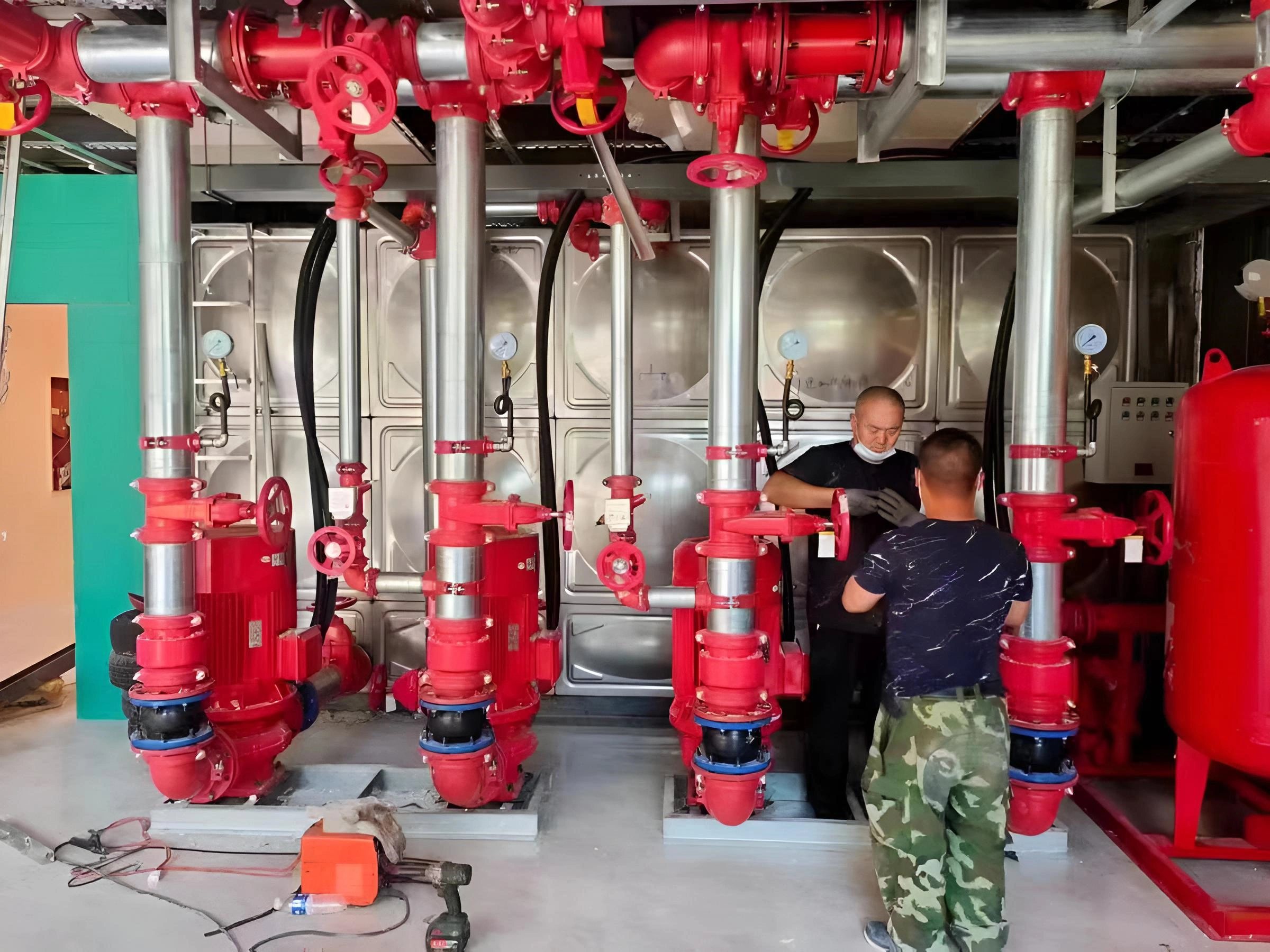 How to install rubber expansion joints