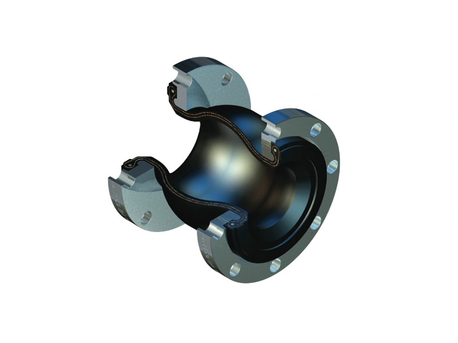 Rubber-Expansion-Joint-Cutting-Diagram Components of rubber expansion joints