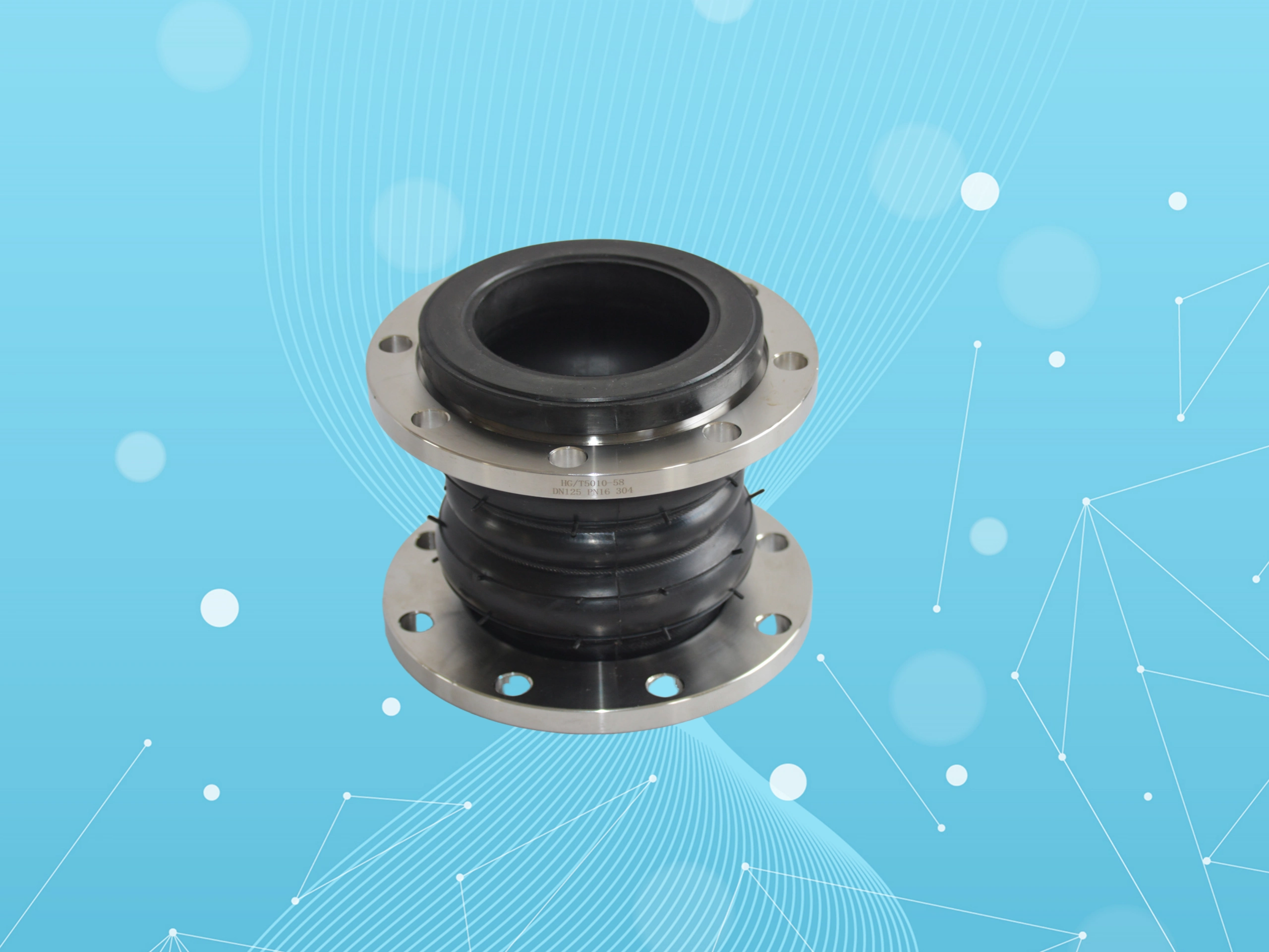 Flanged-Rubber-Expansion-Bellows-Produc-Pictures-1